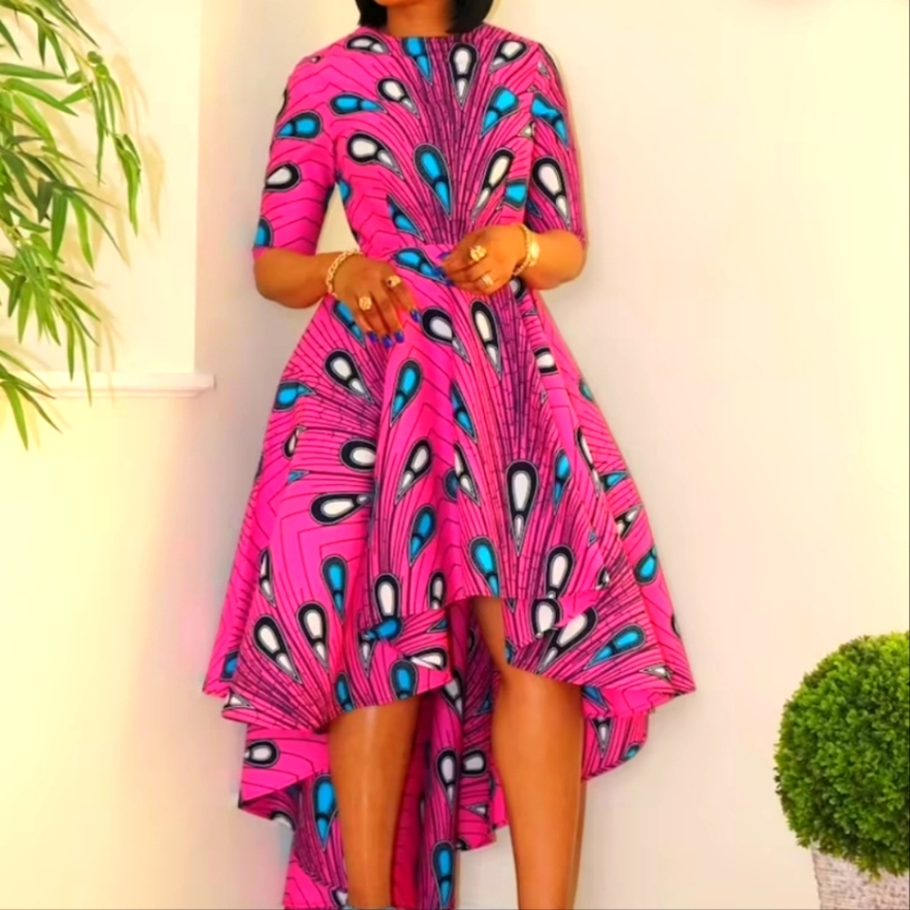 High low summer dress